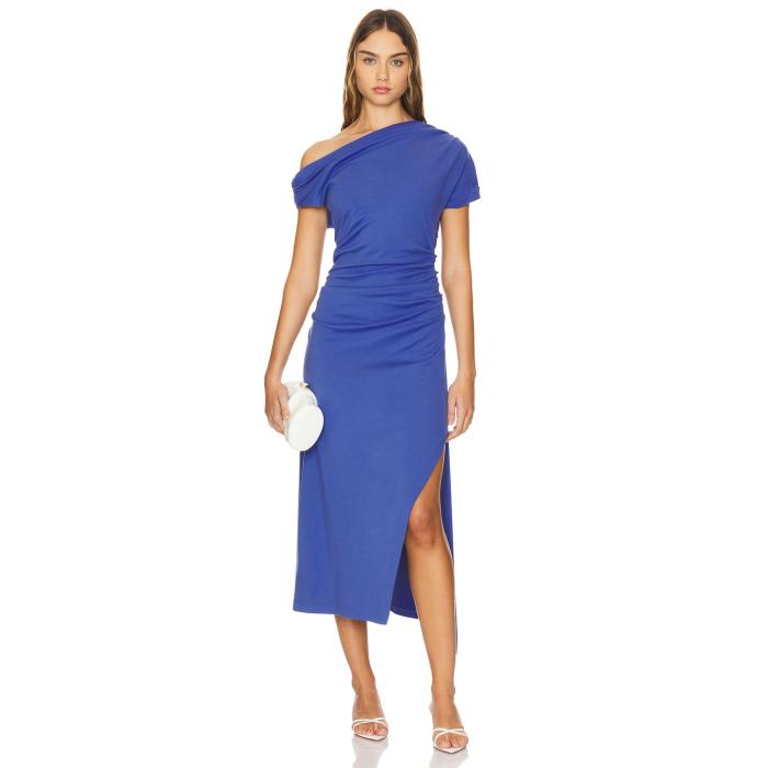アマンダアプリチャード Amanda Uprichard 【 Columba Dress Women China Blue 】 ドレス レディース 青色 ブルー|スニケス