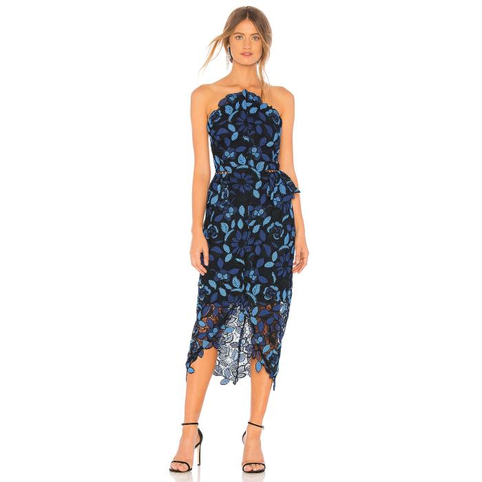 Elliatt 【 Times Dress Women Blue Multi 】 ドレス レディース 青色 ブルー｜スニケス