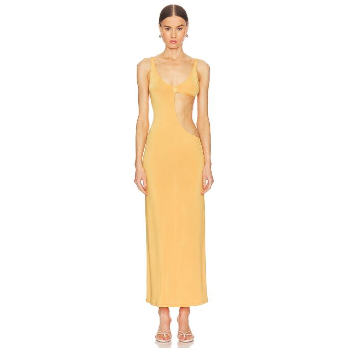 Jade Swim 【 Neri Dress Women Golden 】 お召しもの レディース