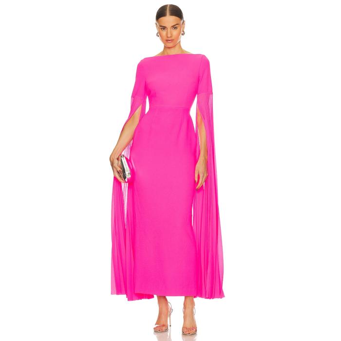 Solace London 【 Grace Maxi Dress Women Hot Pink 】 ドレス レディースファッション ドレス レディース pink ピンク