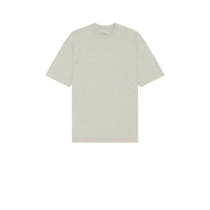 オールセインツ Allsaints 【 Isac Tee Men Grey Marl 】 Tシャツ メンズファッション トップス Tシャツ カットソー メンズ 灰色 グレー 17,856円