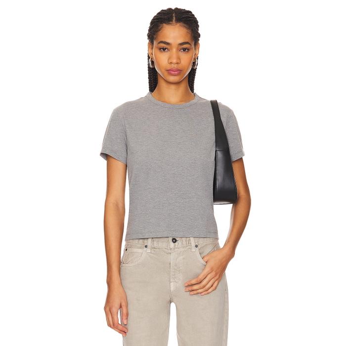 Cuts 【 Almost Friday Tee Women Heather Grey 】 Tシャツ レディースファッション トップス Tシャツ カットソー レディース heather ヘザー 灰色 グレー