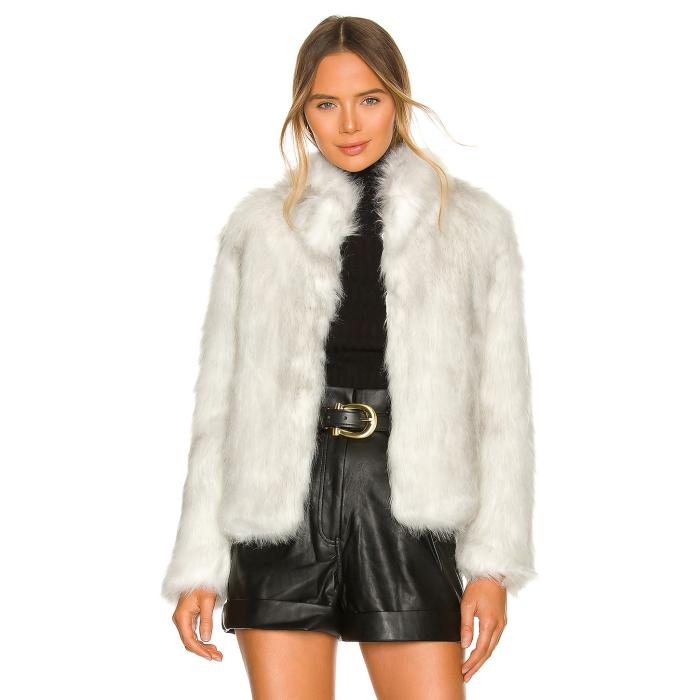Unreal Fur 【 Fur Delish Faux Fur Jacket Women Swiss White 】 Jacket ジャケット レディースファッション コート ジャケット レディース 白色 ホワイト