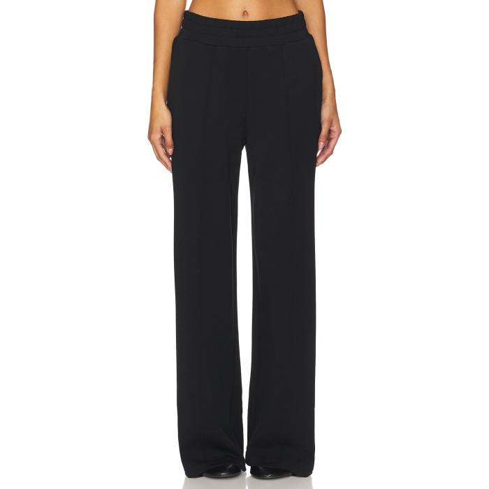 バーリー Varley 【 Wide Leg Pant 30 Women Black 】 パンツ レディースファッション ボトムス パンツ レディース 黒色 ブラック