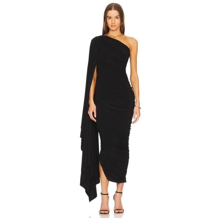 Norma Kamali 【 Diana Gown W/ Sleeve Women Black 】 Sleeve スリーブ レディース 黒色 ブラック｜スニケス 26,975円