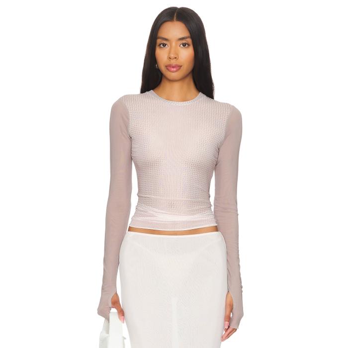 Afrm 【 Kaylee Top Women Nude Illusion 】 レディース｜スニケス 15,022円