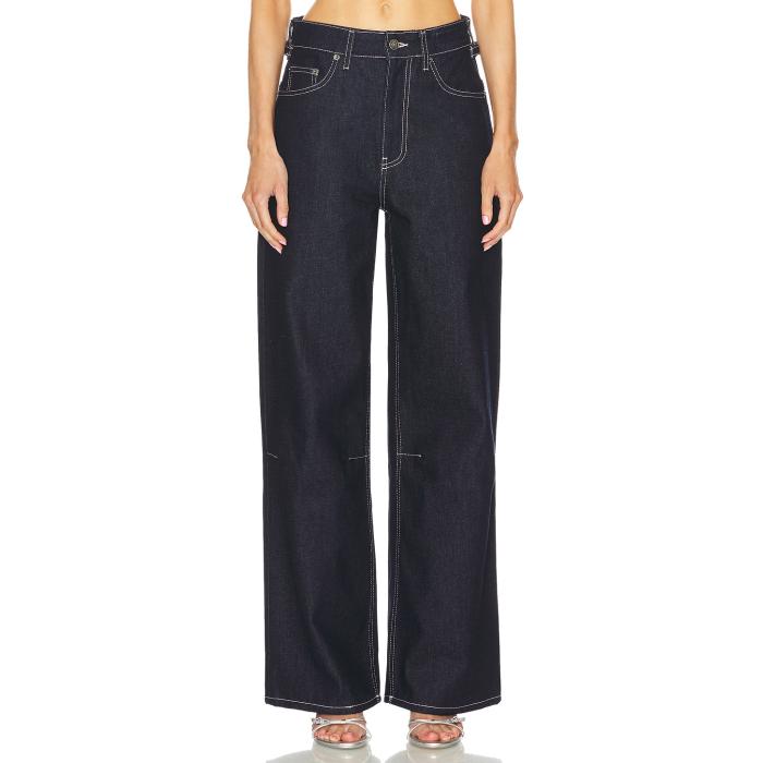 フィオルッチ Fiorucci 【 Baggy Jeans Women Indigo Blue 】 バギージーンズ レディース 藍色・インディゴ 青色 ブルー｜スニケス