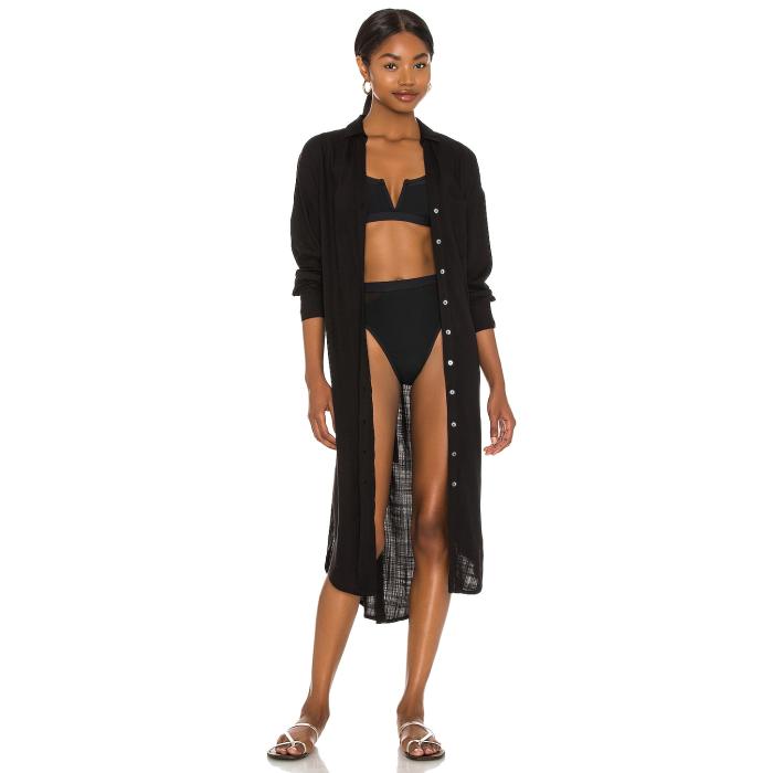 Lspace 【 Barcelona Dress Women Black 】 ドレス レディースファッション 水着 レディース 黒色 ブラック