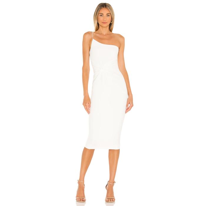 Nookie 【 Lust One Shoulder Midi Dress Women White 】 ドレス レディース 白色 ホワイト｜スニケス