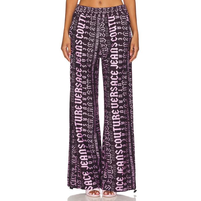 ヴェルサーチェ ジーンズ クチュール Versace Jeans Couture 【 Gym Pants Women Plum & Polignac 】 レディースファッション ボトムス パンツ レディース