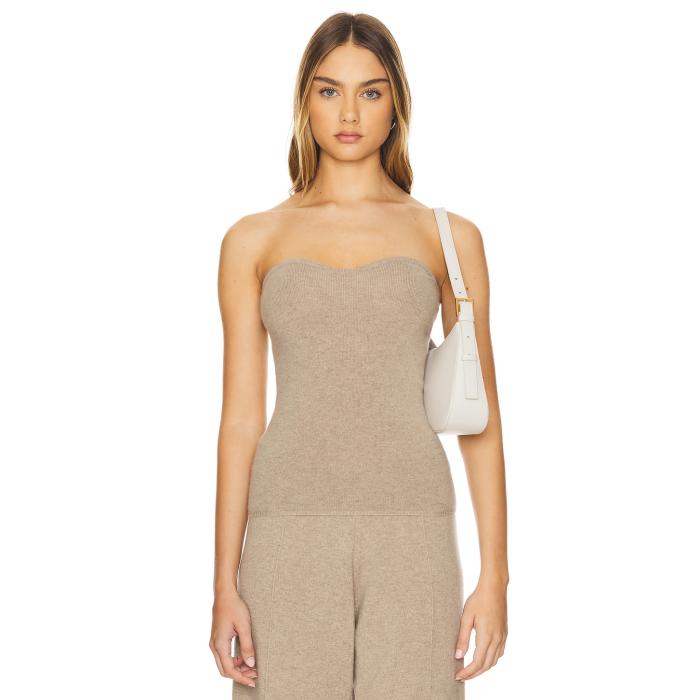 W. Cashmere 【 Aerial Bandeau Women Tan 】 レディースファッション トップス ベアトップ チューブトップ レディース