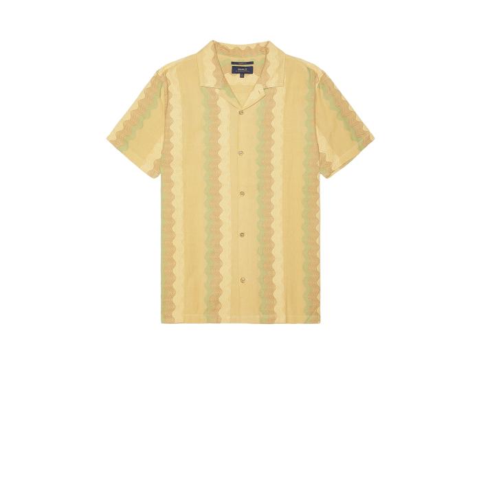Roark 【 Gonzo Woven Shirt Men Fern 】 Woven ウーブン メンズファッション トップス カジュアルシャツ メンズ