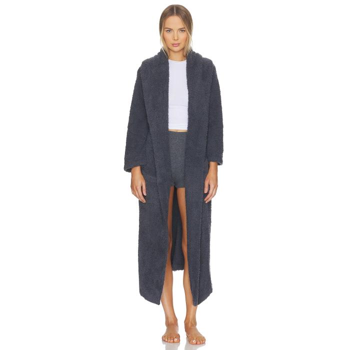 Barefoot Dreams 【 Cozychic Robe Women Slate Blue 】 レディース 青碧 青碧