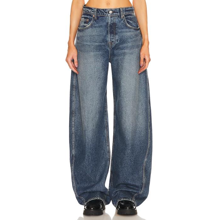 Grlfrnd 【 Paola Barrel Leg Jean Women Austin 】 レディース オースティン