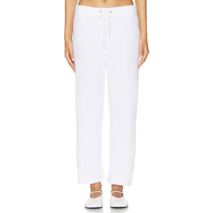 ジェームス がま口 James Perse 【 Cutoff Sweatpant Women White 】 レディース 白いこと 白いこと