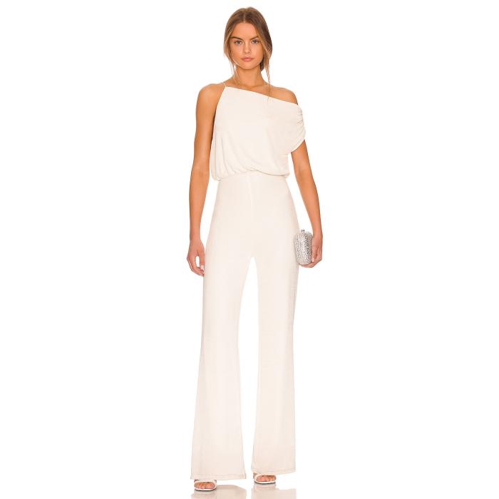 Misha 【 Emer Jumpsuit Women Ivory 】 飛び降りる背広 レディース 象牙色