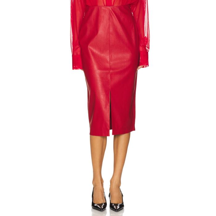 Brochu Walker 【 Esme Skirt Women Crimson 】 レディースファッション ボトムス スカート レディース クリムゾン