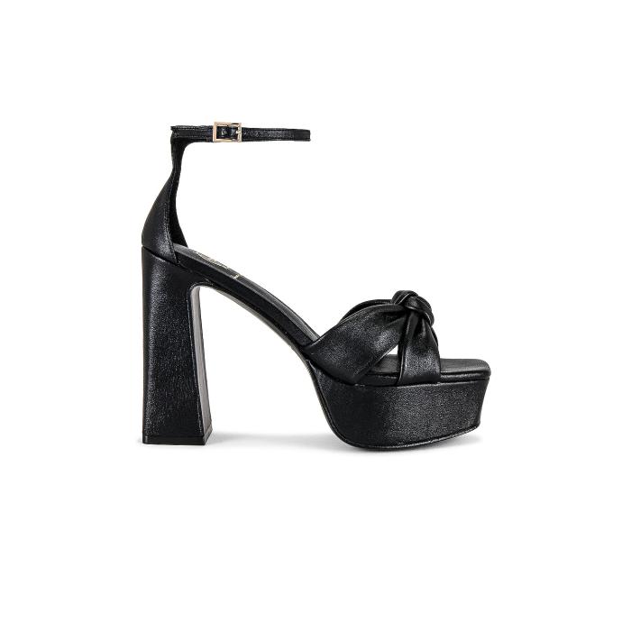 House Of Harlow 1960 【 X Revolve Jin Platform Women Black 】 レディース 黒いこと 黒いこと