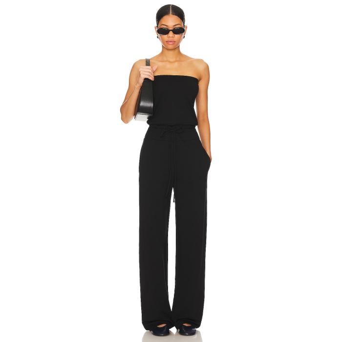 Lovers And Friends 【 Valentia Jumpsuit Women Black 】 飛び降りる背広 レディース 黒いこと 黒いこと