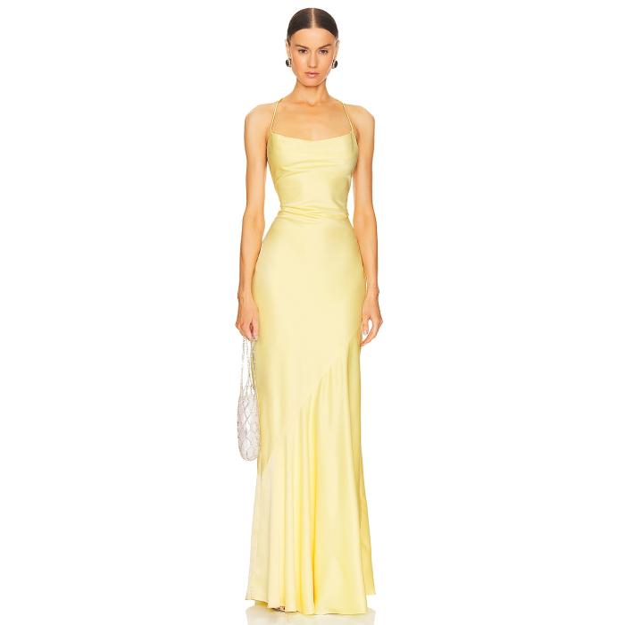 Nookie 【 Entice Drape Gown Women Lemon 】 レディースファッション ドレス レディース