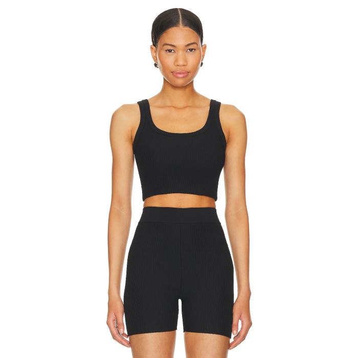 Cuts 【 Coreflex Tank Cropped Women Black 】 タンクトップ レディースファッション トップス タンクトップ レディース 黒色 ブラック