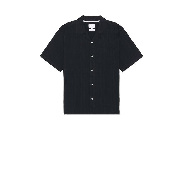 ノースプロジェクツ Norse Projects 【 Carsten Relaxed Dobby Check Shirt Men Dark Navy 】 メンズファッション トップス カジュアルシャツ メンズ 紺色 ネイビー