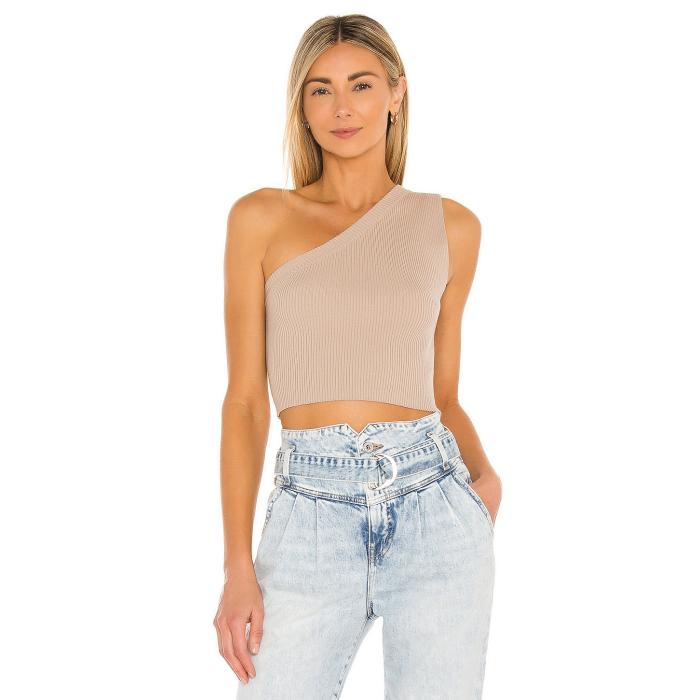 Camila Coelho 【 Truffle Top Women Tan 】 レディースファッション トップス ベアトップ チューブトップ レディース