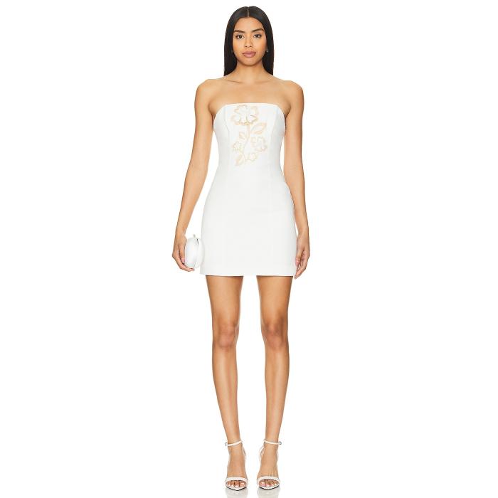 ミリー Milly 【 Angel Carnation Cady Dress Women Ecru 】 ドレス レディースファッション ドレス レディース