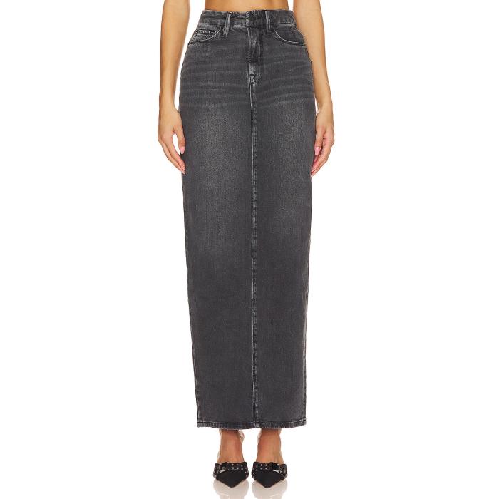 グッドアメリカン Good American 【 Tube Maxi Skirt Women Black281 】 レディースファッション ボトムス スカート レディース
