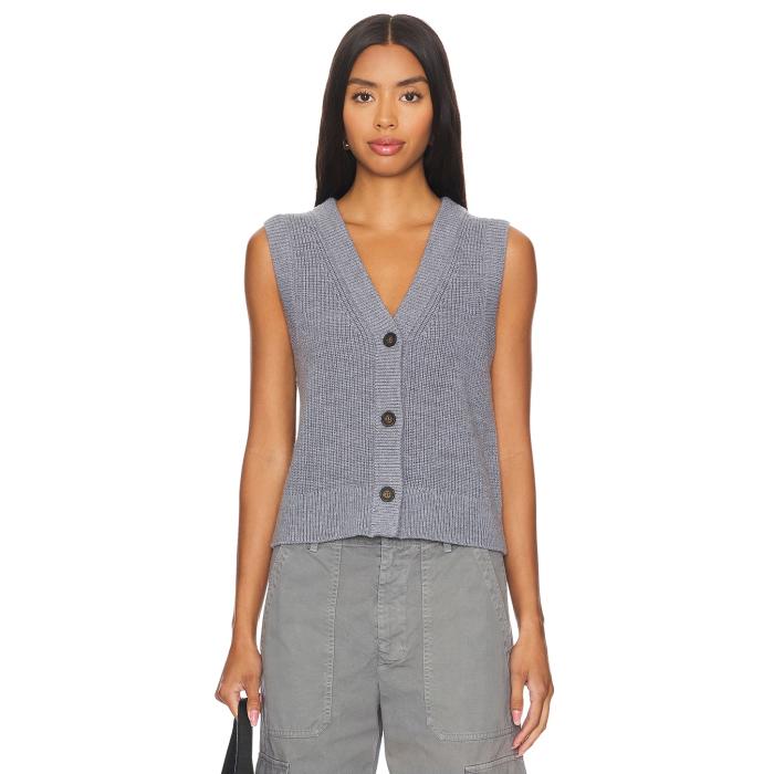 Velvet By Graham & Spencer 【 Luo Sweater Vest Women Heather Grey 】 トレーナー ベスト レディースファッション トップス カーディガン ボレロ レディース heather ヘザー 灰色 グレー 24,290円