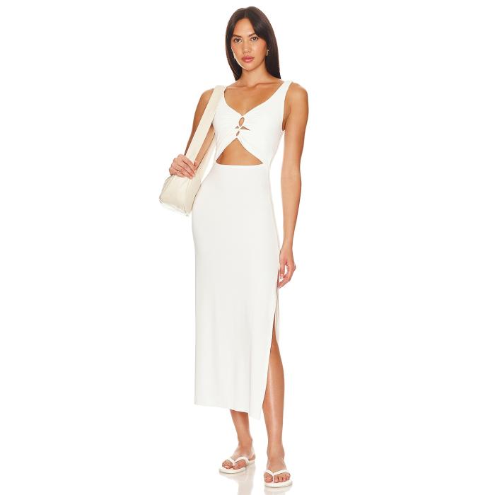 Lspace 【 Camille Dress Women Cream 】 お召しもの レディース 皮膚軟化剤 ドレス-レディースファッション