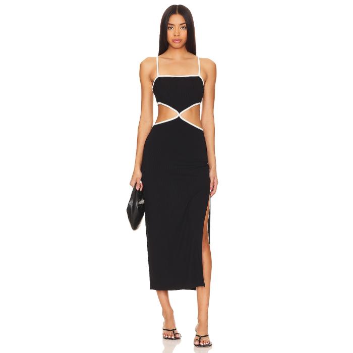 Lspace 【 Libra Dress Women Black & Cream 】 ドレス レディースファッション ドレス レディース 黒色 ブラック クリーム