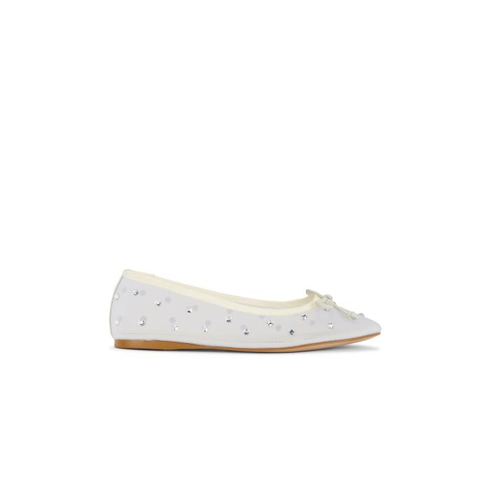 Raye 【 Cami Flat Women White Mesh Diamante 】 靴 レディース靴 その他 レディース 白色 ホワイト