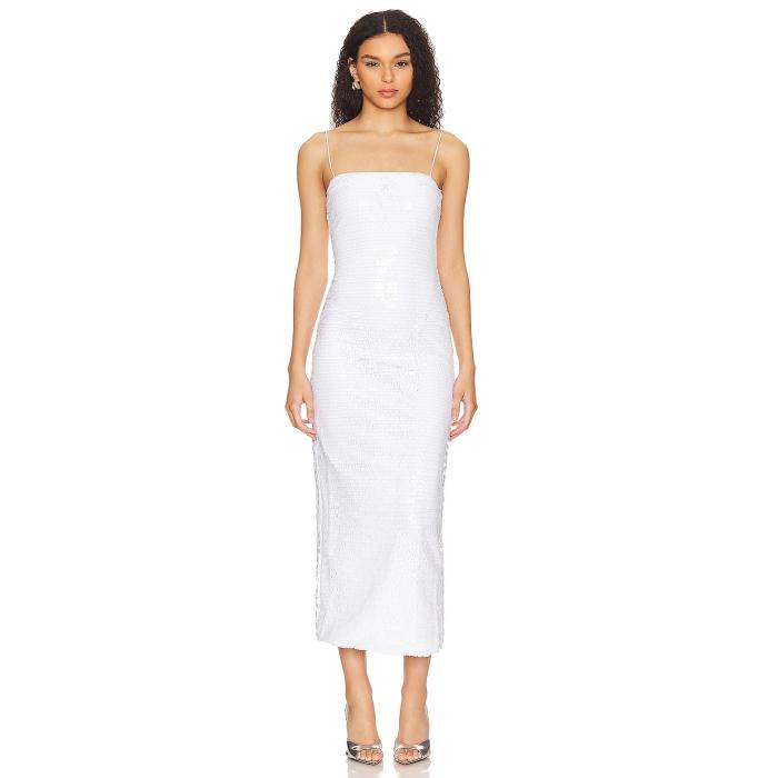 Bubish 【 Hannah Sequin Dress Women White 】 御召しもの レディース 白いこと 白いこと