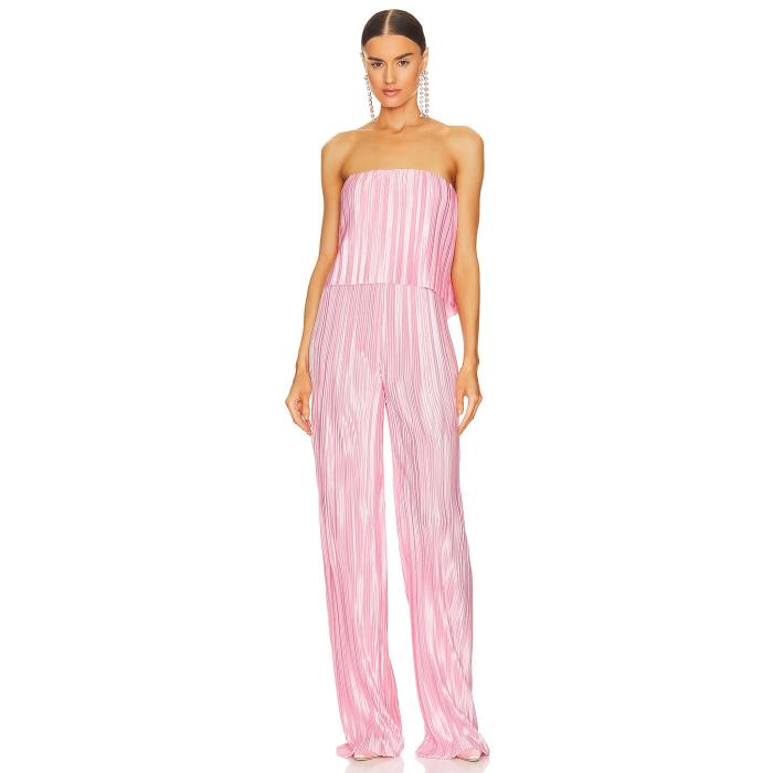 アマンダアプリチャード Amanda Uprichard 【 Collina Jumpsuit Women Lotus 】 ジャンプスーツ レディースファッション その他 レディース