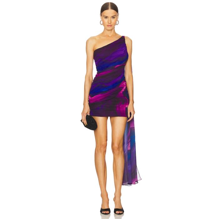 ヤウラ Yaura 【 Folake Dress Women Galactic Print 】 ドレス レディースファッション ドレス レディース