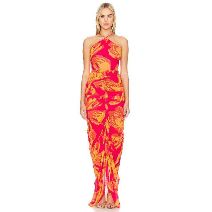 ヤウラ Yaura 【 Neye Dress Women Ileke Print 】 ドレス レディース｜スニケス 27,495円
