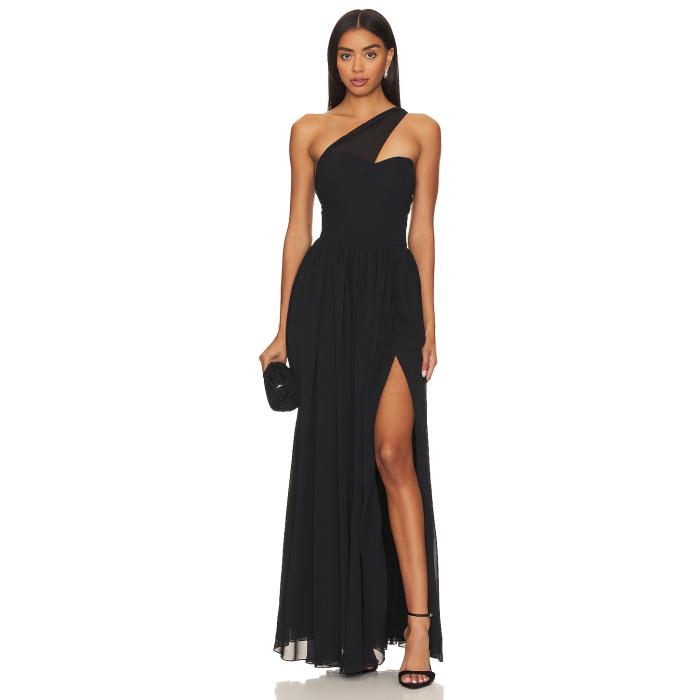 ヤウラ Yaura 【 Imade Gown Women Black 】 レディースファッション ドレス レディース 黒色 ブラック 41,860円