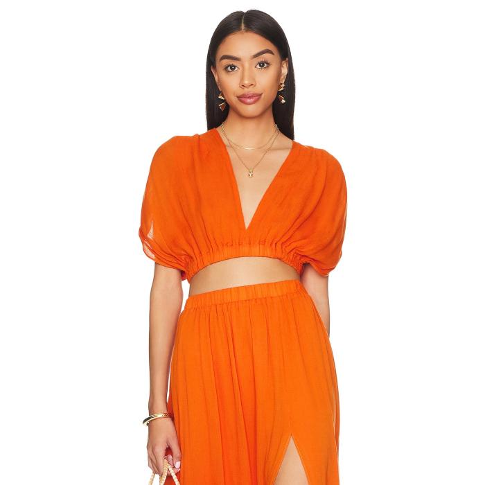 Anna Nata 【 Chelsea Top Women Desert Orange 】 レディースファッション トップス その他 レディース orange 橙・オレンジ 24,495円