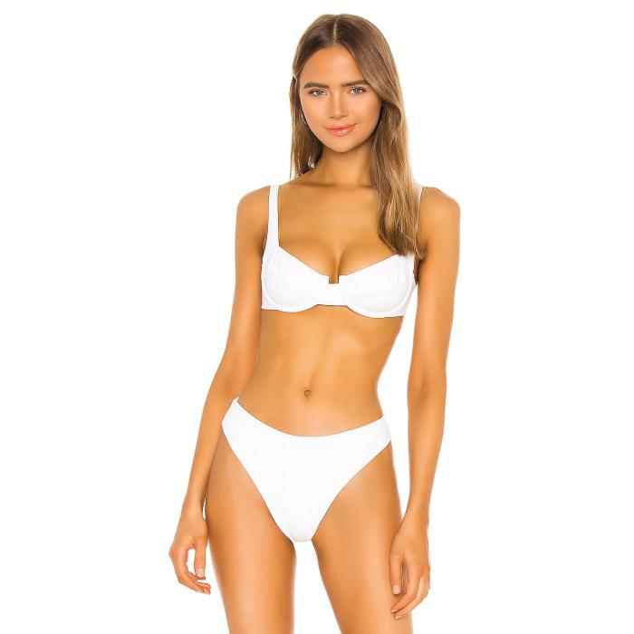 Indah 【 Midori Underwire Top Women White 】 レディースファッション 水着 レディース 白色 ホワイト 27,813円