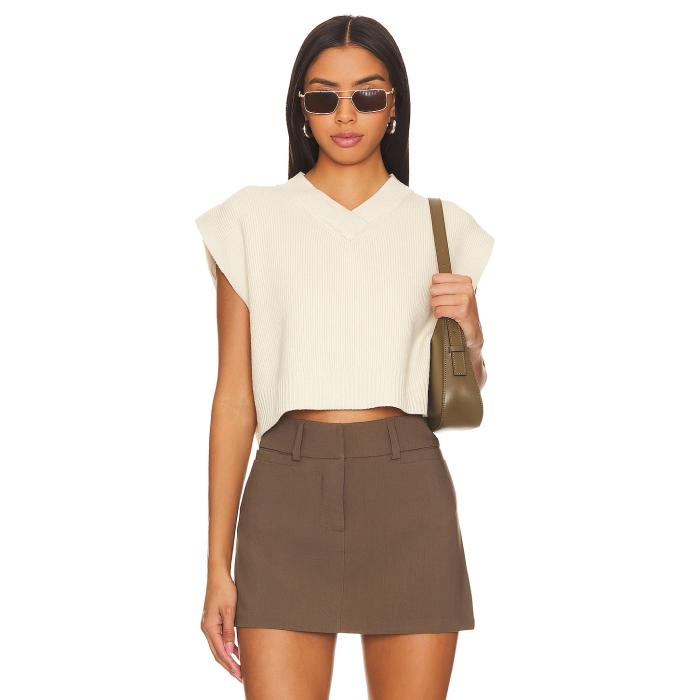 フリーピープル Free People 【 Easy Street Vest Women Cream 】 street ストリート ベスト レディースファッション トップス ニット セーター その他 レディース クリーム 20,942円