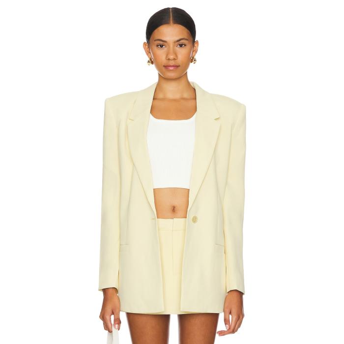 Ser.o.ya 【 Prudence Blazer Women Butter 】 ブレイザー レディースファッション コート ジャケット レディース