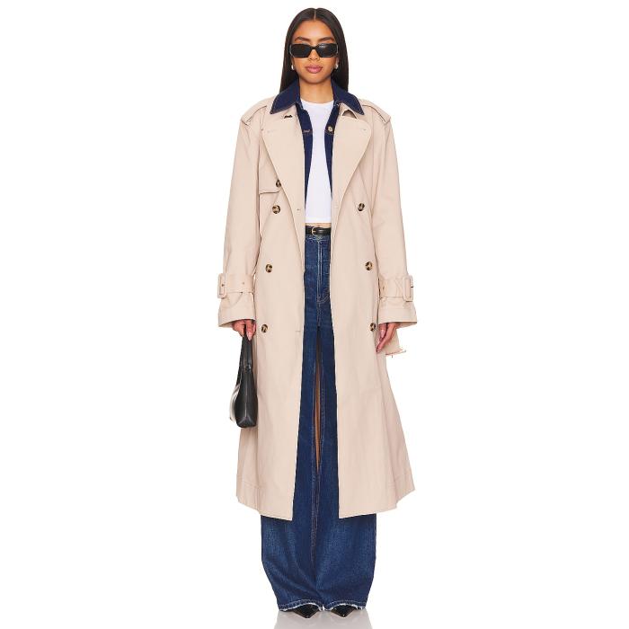 Ser.o.ya 【 York Trench Coat Women Oxford 】 レディースファッション コート ジャケット レディース オックスフォード