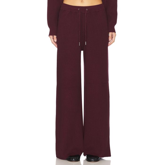 Ser.o.ya 【 Camila Sweatpant Women Merlot 】 レディース
