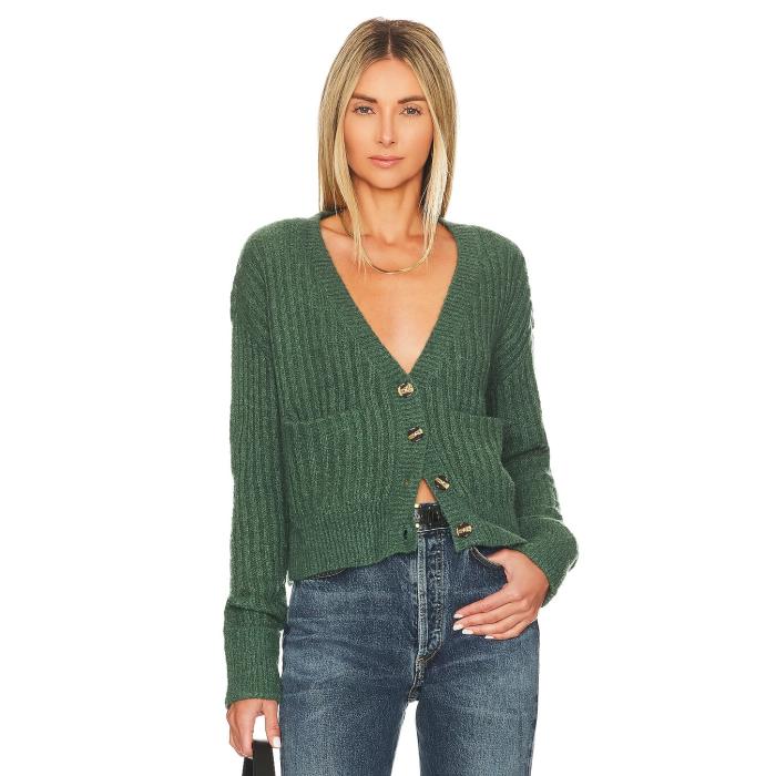 Lovers And Friends 【 Caroline Cardigan Women Moss 】 ジレー レディース