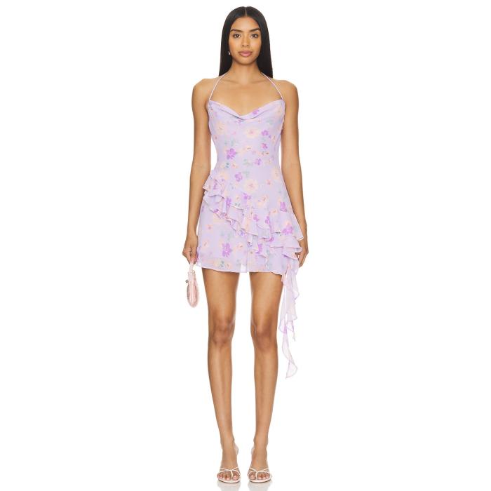Majorelle 【 Tiziana Mini Dress Women Purple Multi 】 ドレス レディース Purple 紫・パープル