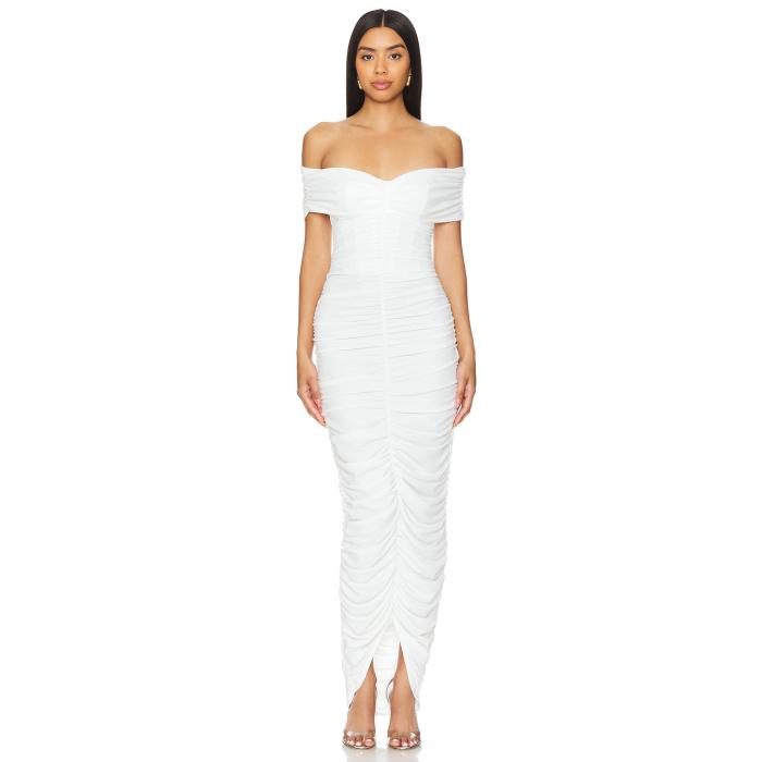 Majorelle 【 Sigourney Gown Women White 】 レディース 白いこと 白いこと ドレス-レディースファッション