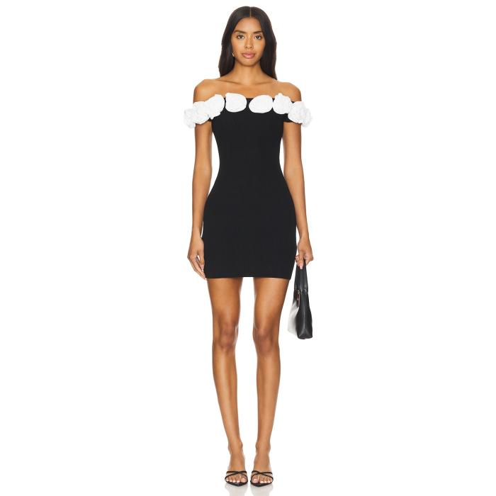 Majorelle 【 Halle Mini Dress Women Black 】 ドレス レディースファッション ドレス レディース 黒色 ブラック