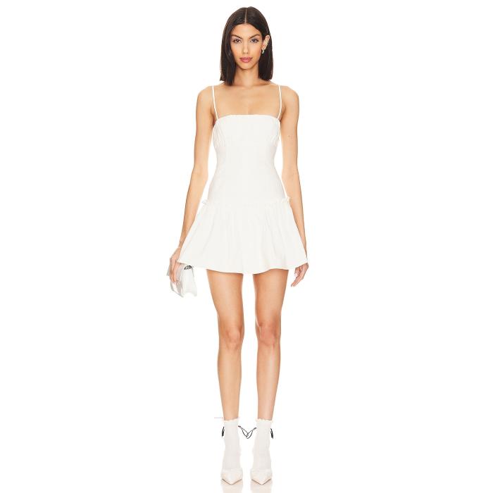 Majorelle 【 Carly Mini Dress Women Soft White 】 ドレス レディースファッション ドレス レディース 白色 ホワイト