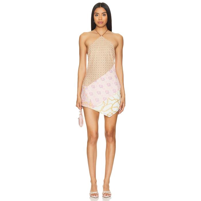 Majorelle 【 Carrie Mini Dress Women Gold Multi 】 ドレス レディースファッション ドレス レディース ゴールド